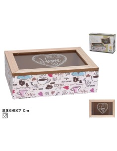 CAJA SET DE TE BOB 23X16X7,5 CM