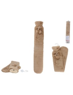 BOLSA DE AGUA CALIENTE LARGA CON FUNDA DE FELPA 72