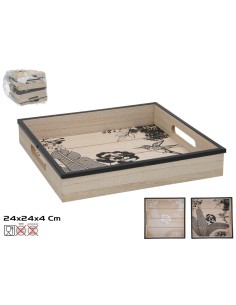 BANDEJA KAORI 24X24X4CM 2 SURT