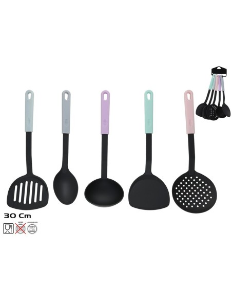 SET 5 UTENSILIOS COCINA AIDA 30CM