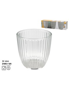 VASOS X3 LORENA 280ML