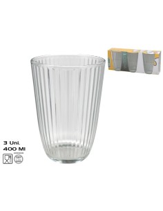 VASOS X3 LORENA 400ML
