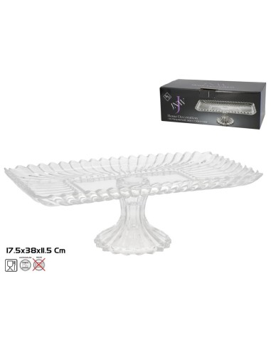 TARTERA CRISTAL ALASKA 38X17,5X11,5CM