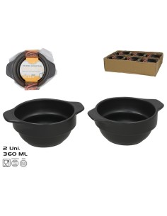 SALSERA APERITIVO X2 MELISA 360ML 15,3X12,5X5,8CM