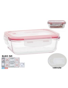 FIAMBRERA TOKIO VALVULA 640ML RECTANGULAR