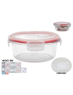 FIAMBRERA TOKIO VALVULA 400ML REDONDA