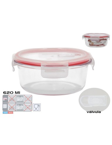 FIAMBRERA TOKIO VALVULA 620ML REDONDA