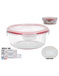 FIAMBRERA TOKIO VALVULA 950ML REDONDA