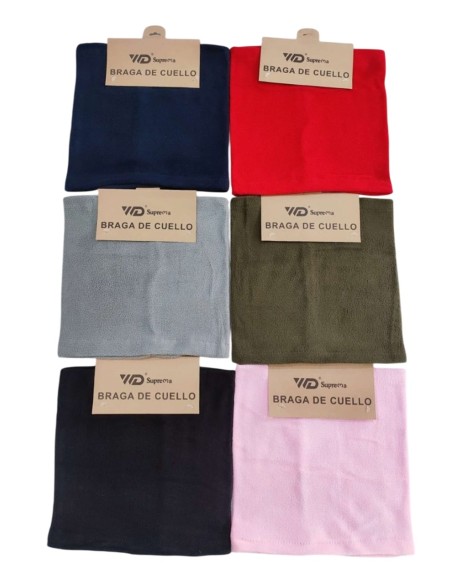 BRAGA CUELLO COLORES SURTIDOS  G201/202/203