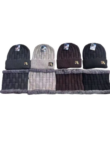 GORRO Y BRAGA D CUELLO PELO INTERIOR COLORES SURT