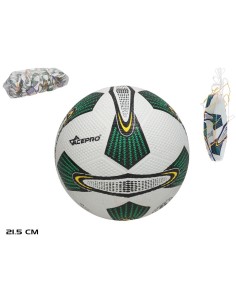 BALON DE GOMA 400GR LUXE 2 COLORES SURT. 21,5 CM