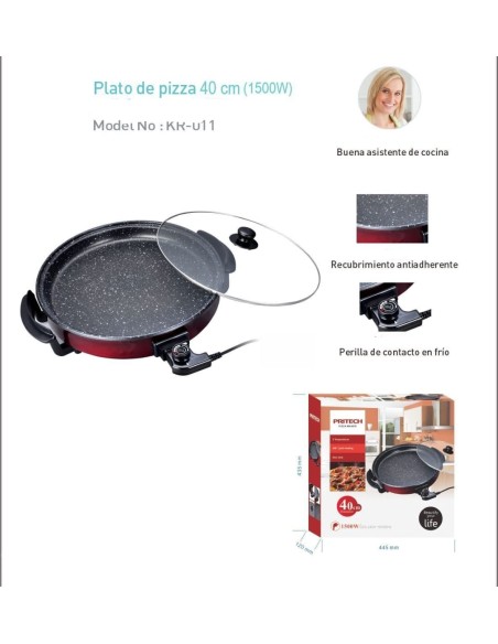 PIZZA PAN 1500W KR-011