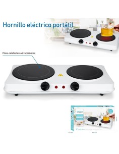 HORNILLO ELECTRICO 2PLACAS