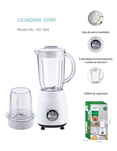 LICUADORA 350W KC-065