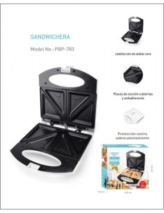 SANDWICHERA 750W PBP-783