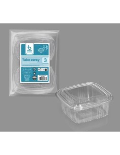 S/3 ENVASE BISAGRA 500 CC PP