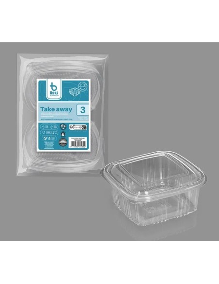 S/3 ENVASE BISAGRA 500 CC PP