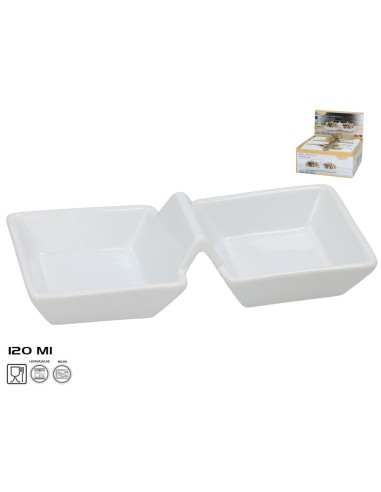 BOWL APERITIVO PORCEL 17,5X8X4,5CM ARIES