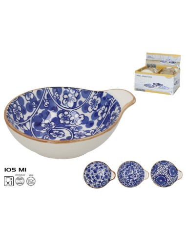 BOWL APERITIVO NIGHT 11,5X9,5X3,8CM 105ML  3 SURT