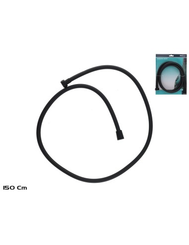 MANGUERA DUCHA NATE 1.5M NEGRO