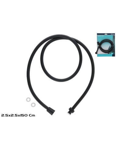 MANGUERA DUCHA BLAIR 1.5M NEGRO