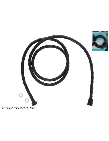 MANGUERA DUCHA BLAIR 2M NEGRO