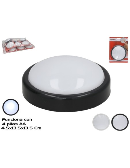 LAMPARA PULSADOR 1 LED 13.5X4.5CM