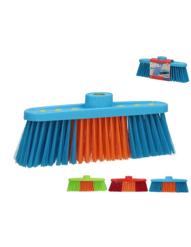 CEPILLO ESCOBA PUNKY 32X12X5CM  3 SURT