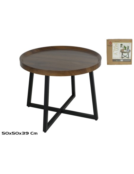 MESA REDONDA MALY 50X39X50CM