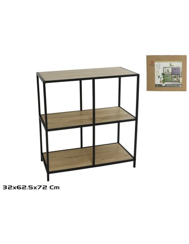 ESTANTERIA 4 HUECOS YUKA 66,5X32X72CM