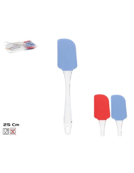 ESPATULA SILICONA SANTIAGO  5X1X25CM 2 SURT