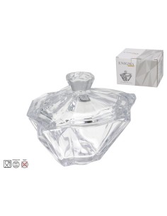 BOMBONERA CRISTAL LEYRE 14,5X11X12CM