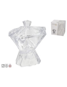 BOMBONERA CRISTAL ANTONI 21,2X17X24,5CM