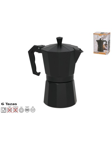 CAFETERA 6 TAZAS DOLCE - ALUMINIO