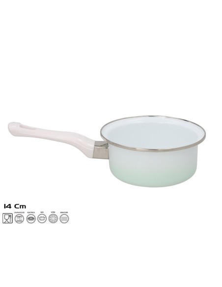 CAZO OCEANO 14CM ACERO ESMALT