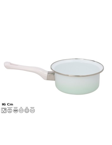 CAZO OCEANO 16CM ACERO ESMALT