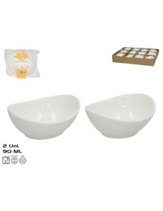 SALSERA APERITIVO X2 MELISA 90ML 10,3X8,8,X4,2CM B