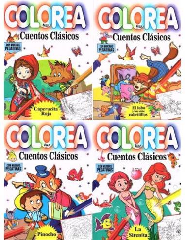 COLOREA TUS CUENTOS CLASICOS