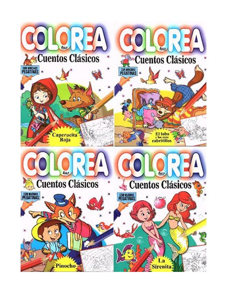 COLOREA TUS CUENTOS CLASICOS