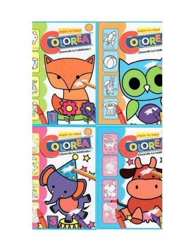 COLOREA SEGUN TU EDAD