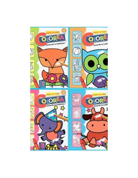 COLOREA SEGUN TU EDAD