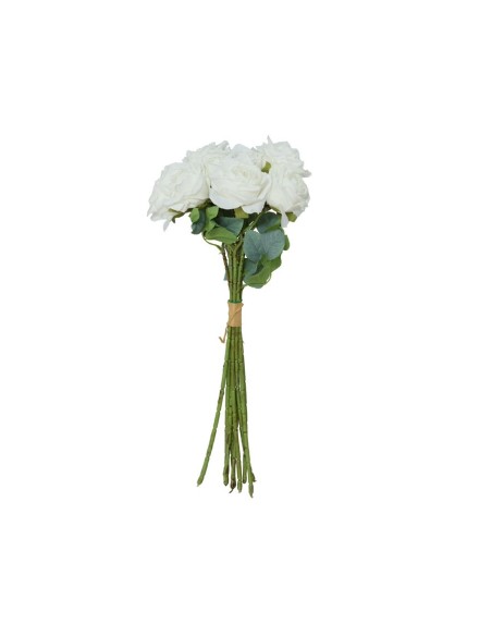 ATADO ROSAS DRIED X 9 - 50 CM (BLANCO)