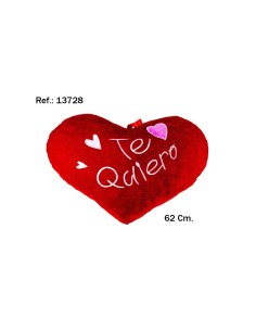 CORAZON TE QUIERO CORAZON ROSA 62CM.