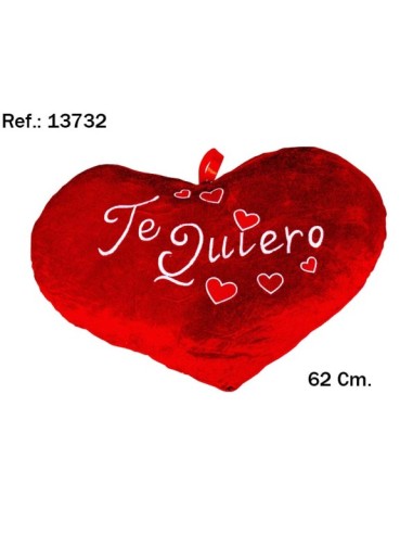 CORAZON TE QUIERO CORAZONES PEQ. 62CM.
