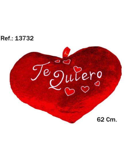 CORAZON TE QUIERO CORAZONES PEQ. 62CM.