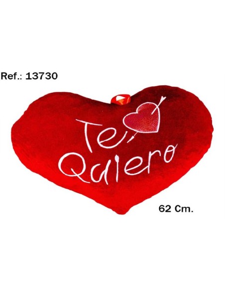 CORAZON TE QUIERO CORAZON FLECHA 62CM.