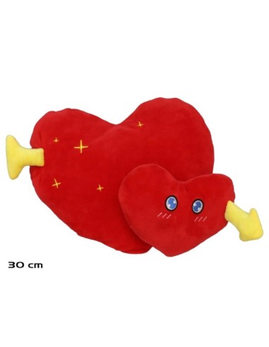 SET DOS CORAZONES 30 CM