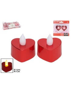 VELA TE CON LUZ LED 4X3,9X3,6 CM