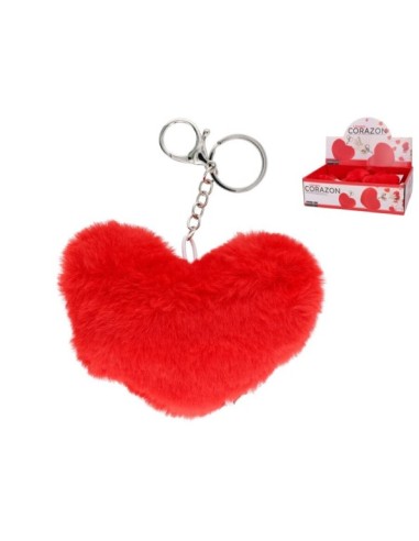 LLAVERO CORAZON 12,5X10,5X3,5 CM