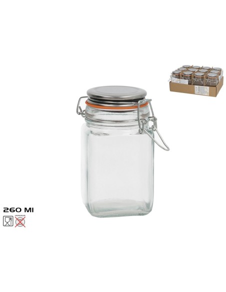 TARRO HERMETICO CRISTAL LUISA 260ML